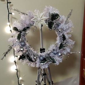 Hand crafted christmas wreath